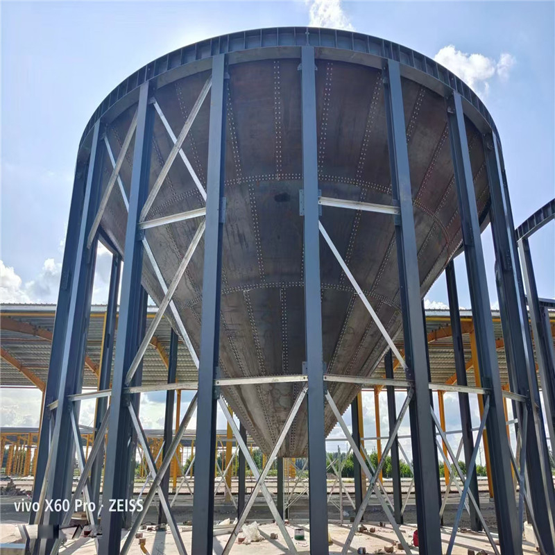 糧食鋼板倉 圓形倉